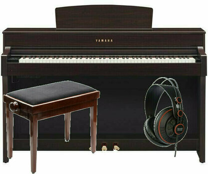 Piano numérique Yamaha CLP-645 R SET Palissandre Piano numérique - 1