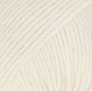 Pletilna preja Drops Cotton Merino 01 Off White