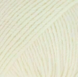 Pređa za pletenje Drops Cotton Merino 01 Off White - 1