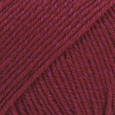Knitting Yarn Drops Cotton Merino 07 Bordeaux