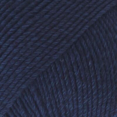 Knitting Yarn Drops Cotton Merino 08 Navy