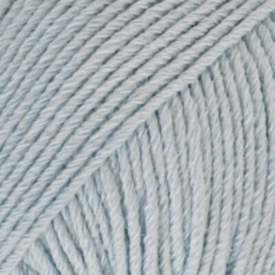 Fil à tricoter Drops Cotton Merino Uni Colour 09 Ice Blue Fil à tricoter