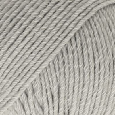 Fil à tricoter Drops Cotton Merino 20 Light Grey