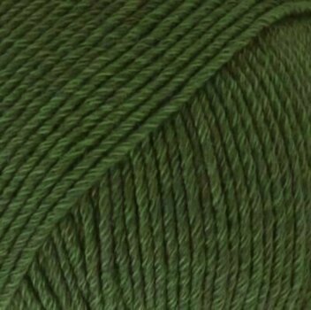 Knitting Yarn Drops Cotton Merino 22 Dark Green - 1