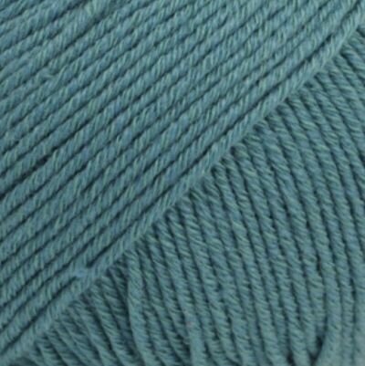 Knitting Yarn Drops Cotton Merino 26 Storm Blue