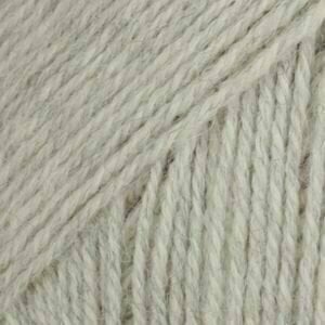 Fil à tricoter Drops Flora 03 Light Grey - 1