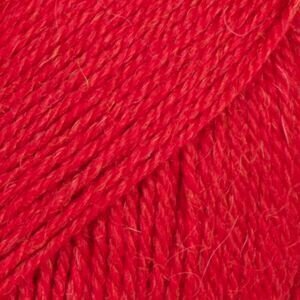 Fios para tricotar Drops Flora 18 Red
