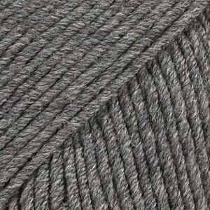 Fios para tricotar Drops Merino Extra Fine 04 Medium Grey