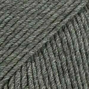 Fios para tricotar Drops Merino Extra Fine 04 Medium Grey - 1