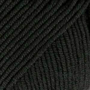 Pređa za pletenje Drops Merino Extra Fine 02 Black - 1
