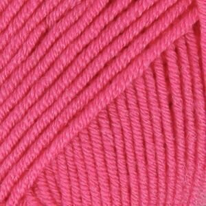 Fil à tricoter Drops Merino Extra Fine Uni Colour 17 Cerise Fil à tricoter