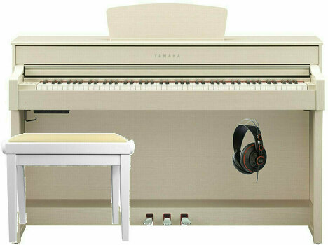 Piano digital Yamaha CLP-635 WA SET White Ash Piano digital - 1