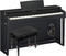 Digitálne piano Yamaha CLP-625 B SET Čierna Digitálne piano
