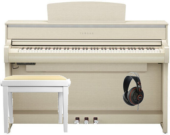 Pian digital Yamaha CLP-675 WA Set White Ash Pian digital