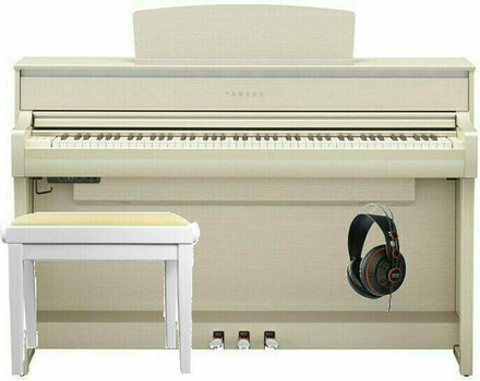 Digitális zongora Yamaha CLP-675 WA Set White Ash Digitális zongora - 1