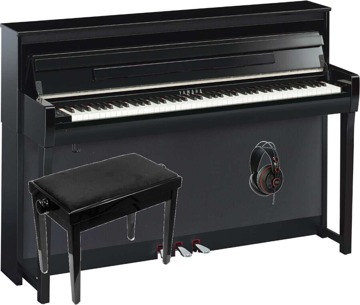 Digitální piano Yamaha CLP-685 PE Set Polished Ebony Digitální piano