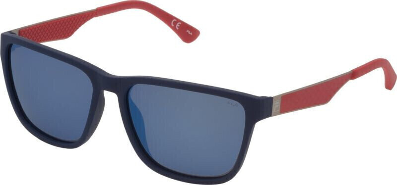 Óculos de desporto Fila SF8497 Red/Black/Blue Mirror