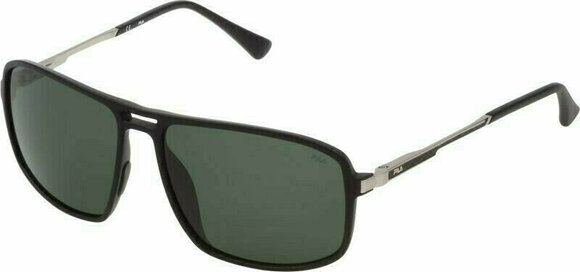 Óculos de desporto Fila SF9329 Black/Silver/Black - 1