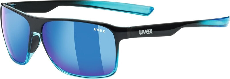 Gafas de ciclismo UVEX LGL 33 Black Blue Polarized