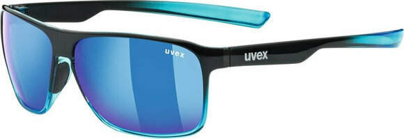 Cycling Glasses UVEX LGL 33 Black Blue Polarized - 1