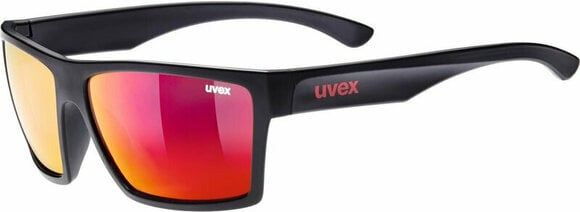Lifestyle Glasses UVEX LGL 29 Matte Black/Mirror Red Lifestyle Glasses (Pre-owned) - 1