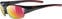 Lunettes vélo UVEX Blaze lll Black Red/Mirror Red Lunettes vélo