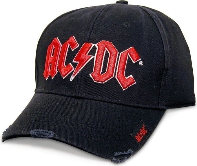 Casquette AC/DC Unisex Baseball Cap Red Logo