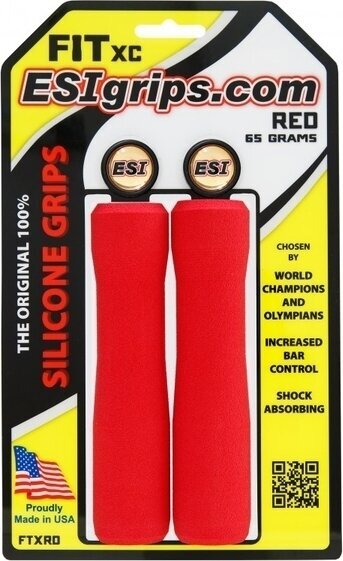 Grips ESI Grips Fit XC MTB Red Grips