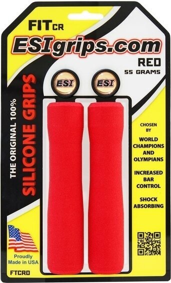 Grips ESI Grips Fit CR MTB Red Grips