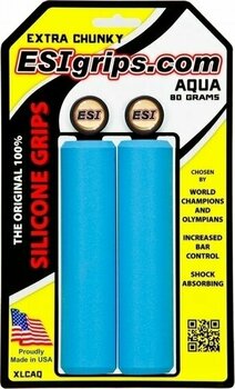 Poignées ESI Grips Extra Chunky MTB Aqua Poignées - 1