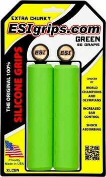 Grips ESI Grips Extra Chunky MTB Green Grips - 1