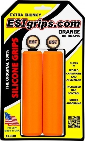 Дръжки ESI Grips Extra Chunky MTB Oранжев Дръжки