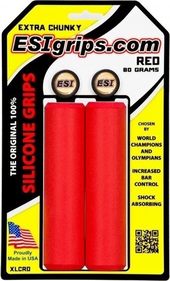 Grips ESI Grips Extra Chunky MTB Red Grips