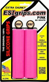 Handtag ESI Grips Extra Chunky MTB Pink Handtag - 1