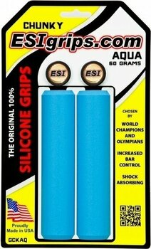 Punhos ESI Grips Chunky MTB Aqua Punhos - 1