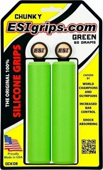 Grips ESI Grips Chunky MTB Green Grips - 1