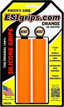 Poignées ESI Grips Racer's Edge MTB Orange Poignées - 1
