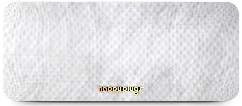 Accessoires voor draagbare luidsprekers Happy Plugs Sound Piece Mini Front Marble