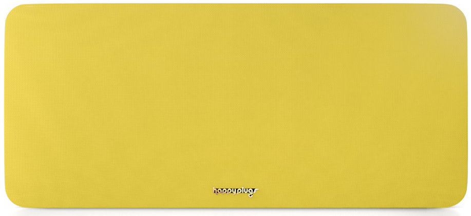Tartozékok hordozható hangszórókhoz Happy Plugs Sound Piece Front Yellow