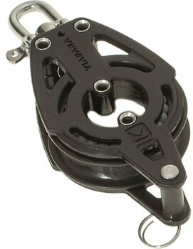 Sailing Block Viadana 57mm Composite Single Block Swivel with Shackle and Becket - 1