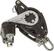 Sailing Block Viadana 57mm Composite Single Block Swivel with Shackle and Becket - Cam Cleat