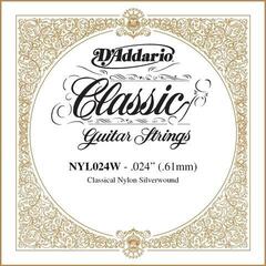 Single Guitar String D'Addario NYL024W Single Guitar String