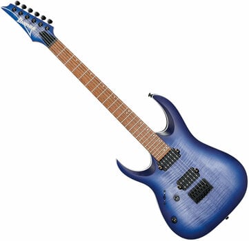 E-Gitarre Ibanez RGA42FML-BLF Blue Lagoon Burst Flat - 1