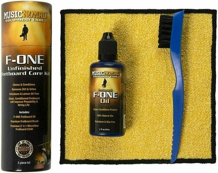 Guitar Care MusicNomad MN125 F-ONE Unfinished Fretboard Care Kit - 1