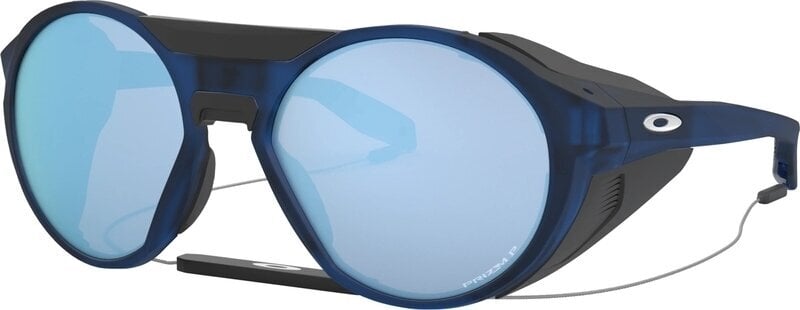 Outdoor Sunglasses Oakley Clifden 94400556 Matte Translucent Blue/Prizm Deep H2O Polarized Outdoor Sunglasses