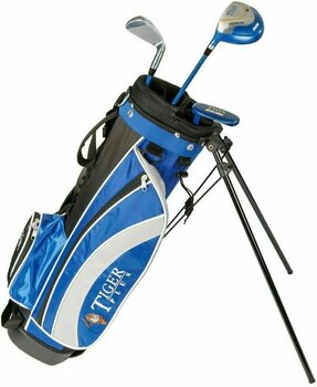 Golf Set Longridge Junior Tiger Set 4-7 Years 3 Clubs Black/Blue Left Hand - 1