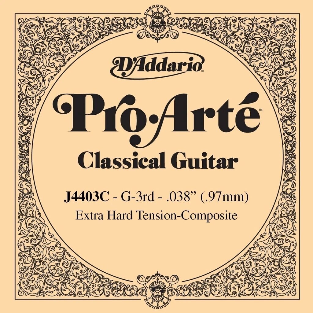 Einzelsaite für Gitarre D'Addario J4403C Einzelsaite für Gitarre
