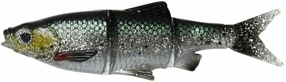 Kumiviehe Savage Gear LB Roach Swim&Jerk Green Silver 12,5 cm 18 g - 1