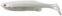 Cebo de goma Savage Gear 3D Fat Minnow T-Tail White Silver 10,5 cm 11 g