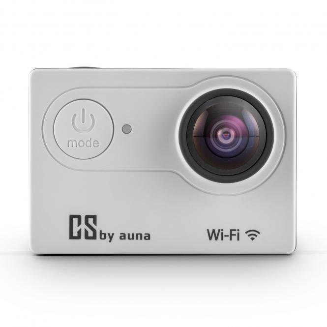 Caméra d'action Auna CS ProExtrem Plus Action Camera WiFi 4K Battery Underwater Silver